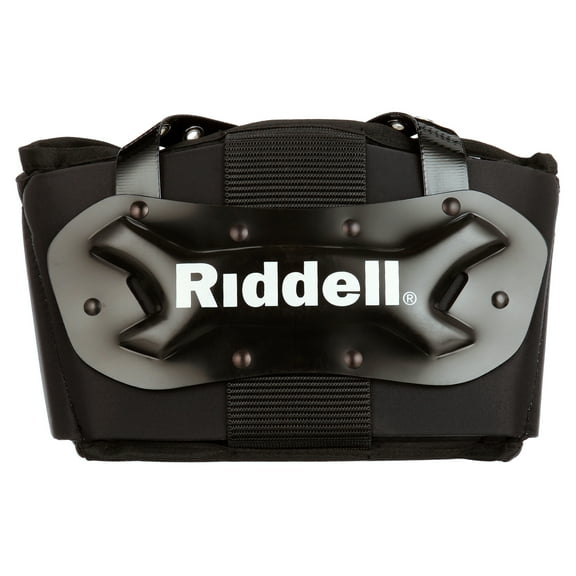 Riddell Varsity Rib Belt Padded Protector, Large, Black