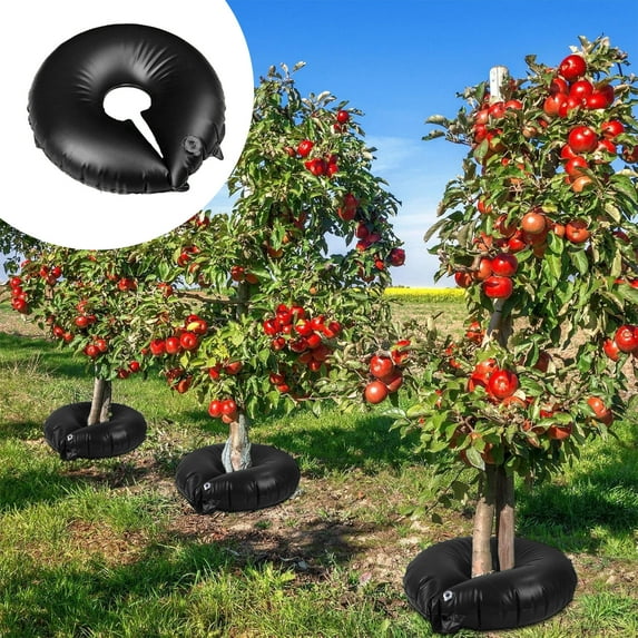 All New Large Tree Watering Ring/Bag(1 Pack),Deep Root&Slow Release&Automatic Drip Irrigation Watering System, Low-Profile Great for Multi-Trunk Newly Planted Small Trees and Shrubs