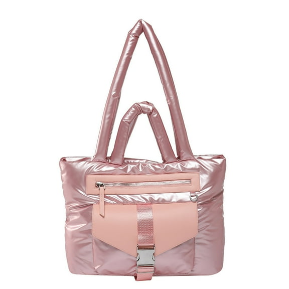 New Large-capacity Women's Handbag with Shoulder Straps, Single-shoulder Crossbody Fashionable Tote Cotton Suit for Women