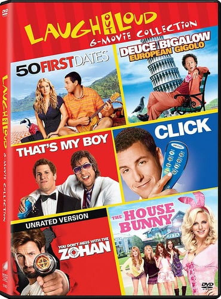 New Laugh Out Loud 6 Film Set: Zohan / Deuce Bigelow 2
