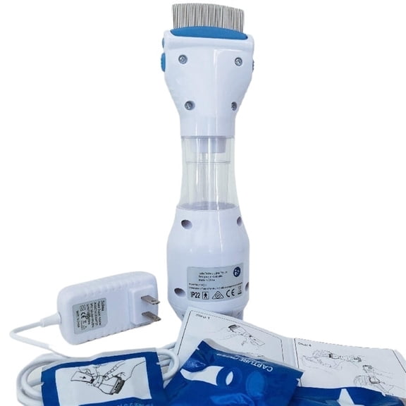 New Launch Chemical Free Head Lice Remover Treatment Head Lice Comb Eggs Remover Hair Comb Vacuums Machine With 2 Filter