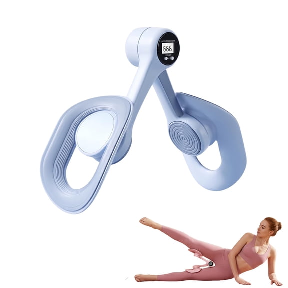 New Launch Thigh Trainer | Pelvic Floor Muscle Trainer with LED Display, Tracks Time Count & Calories, Adjustable, Inner Thigh Exerciser for Women, Home Gym