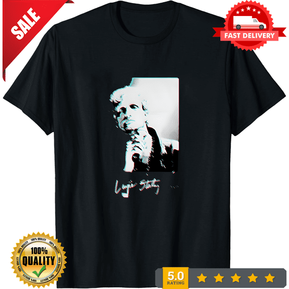 New Layne Staley Anaglyphic Tribute T-Shirt, ULTRA LIMITED-TH69094