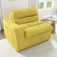 thumbnail image 1 of New Lazy Floor Sofa, Folding Couch Bed Adjustable Backrest, Bean Bag Sofa Bed Couch Foldable Sleeper Chair with Pillow for Reading Gaming, 1 of 6