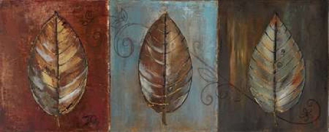 New Leaf Panel I Canvas Art - Patricia Pinto (10 x 20)