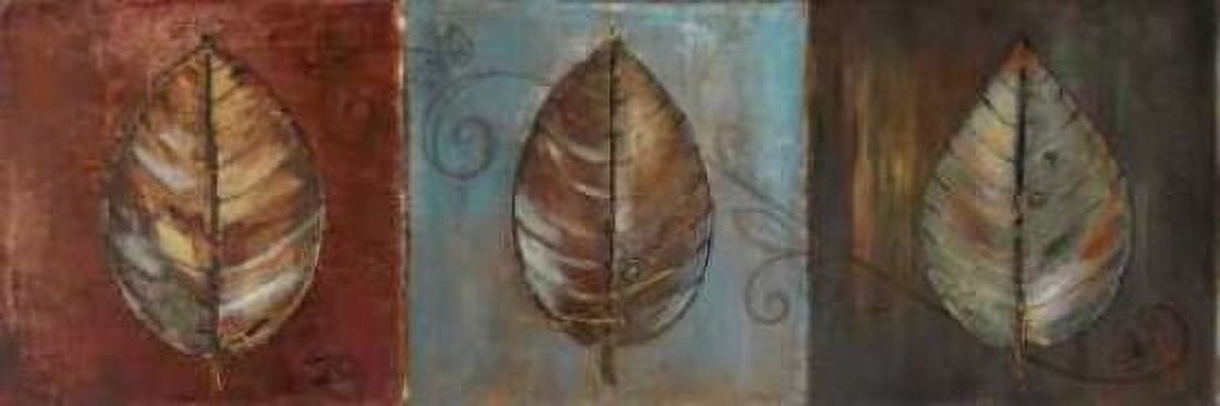 New Leaf Panel I Canvas Art - Patricia Pinto (8 x 24)