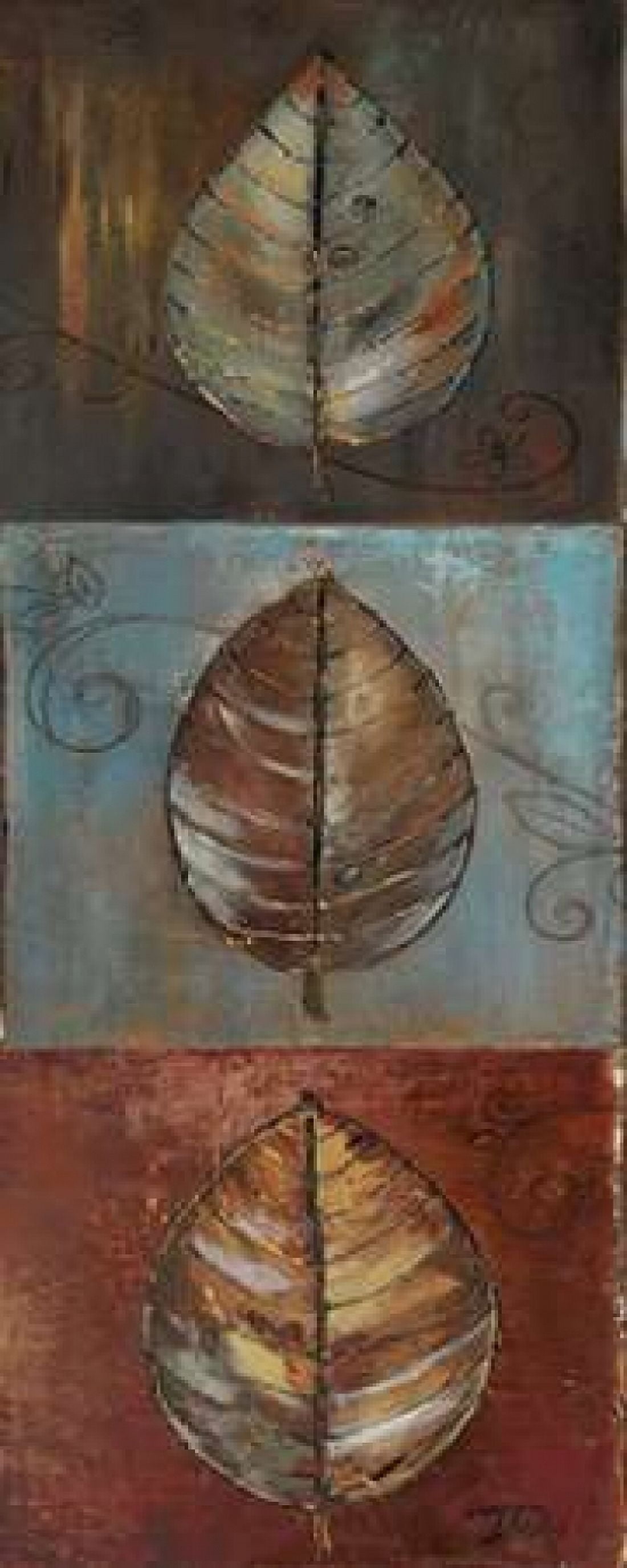 New Leaf Panel I - Vertical Canvas Art - Patricia Pinto (24 x 48)