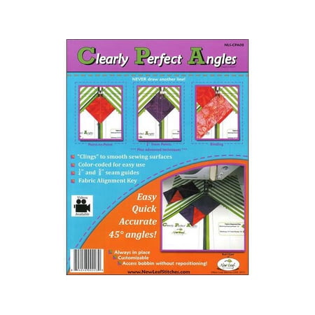 New Leaf Template Clearly Perfect Angles