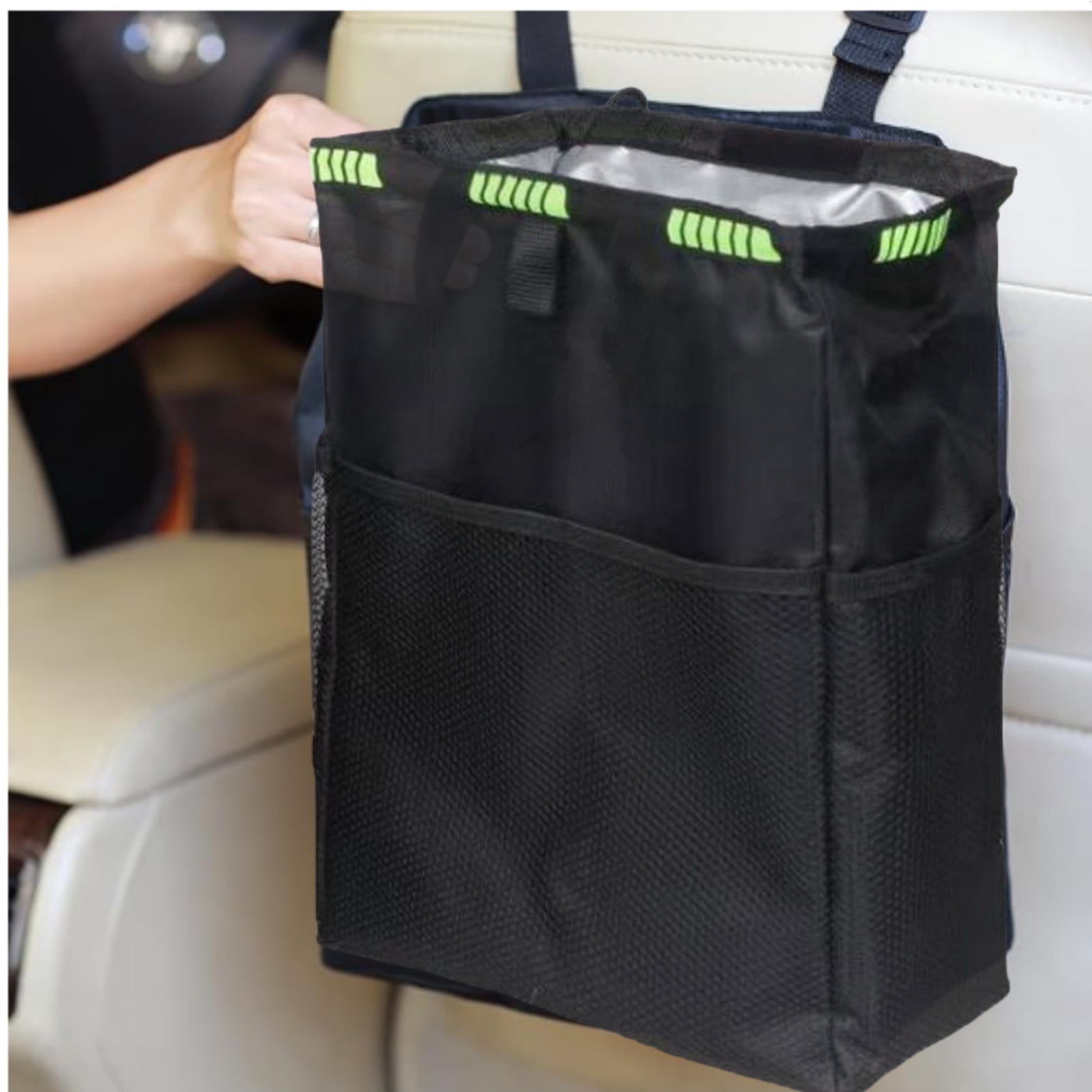 Car Trash Can, Car Trash Bag Hanging, 3.5 Gallons Ultra Large - View #10