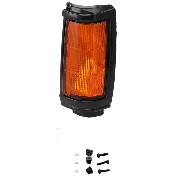 New Left Corner Light Compatible With Dodge Mitsubishi Mighty Max 1 Ton 6 Cyl 3.0L Mini Ram Royal 6 Cyl 3.0L Ram 50 Custom 4 Cyl 2.6L 1987-1996 By MI2520102 MB527081