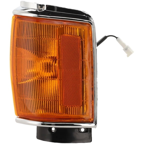 Left Corner Light Compatible with 1987-1989 Toyota 4Runner DLX 3.0L (89) 4Runner SR5 3.0L (88-89) Pickup Base 2.4L (87-88) 8162089168 22R-E 22R-TE 3VZ-E TO2520119