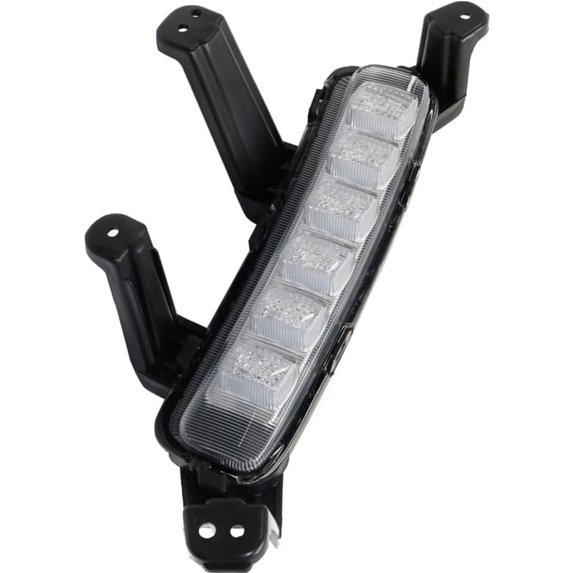 OEM Grade Daytime Running Light Compatible with 2017-2019 Hyundai Santa Cruz Santa Fe 2.5L 1.6L I4 Smartstream 191HP Replaces HY2562102 92207-B8500 92207B8500 12-5400-00