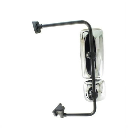 New Left Door Mirror Fits Freightliner Heavy Duty M2 100 Base 2004-2016 With Arm