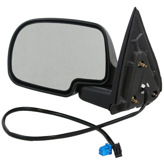 New Left Door Mirror Fits GMC Sierra 1500 2500 99-2000 Power Heat 8 Heads 5 Pins