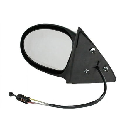 New Left Door Mirror Fits Oldsmobile Alero 2002-2004 Non-Powered/Heated 22724868
