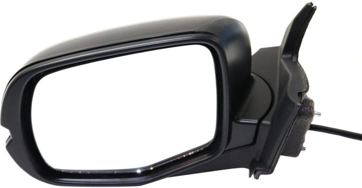 Fitrite Left Driver Side Power Door Mirror - For 2017-2022 Honda Pilot & 2017-2023 Ridgeline, Heated, Manual Fold, Paintable