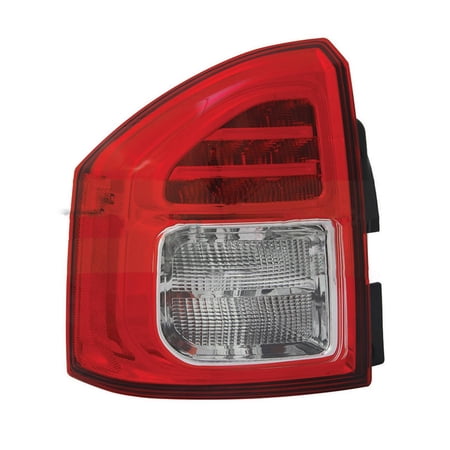 New Left Driver Side Tail Light Fits Jeep Compass 2011-2013 Ch2800197 5182543Ac