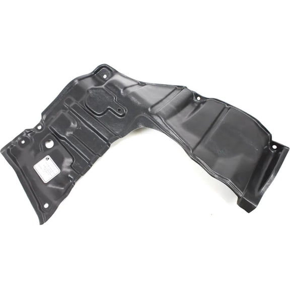 Fender Splash Shield Compatible with 1993-2002 Geo Prizm Left Driver Side Plastic Guard 94852039 Chevrolet Under Engine Undercarriage Protection Road Debris Shield Bolt-On Fit