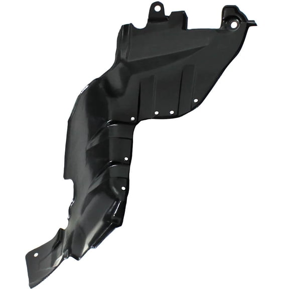 Wheel Well Liner Compatible with 2009-2013 Subaru Forester 2.5L 4-Cyl Left Driver Side Protective Shield Under Engine Undercarriage Protection Road Debris Shield Bolt-On Fit Direct Fit