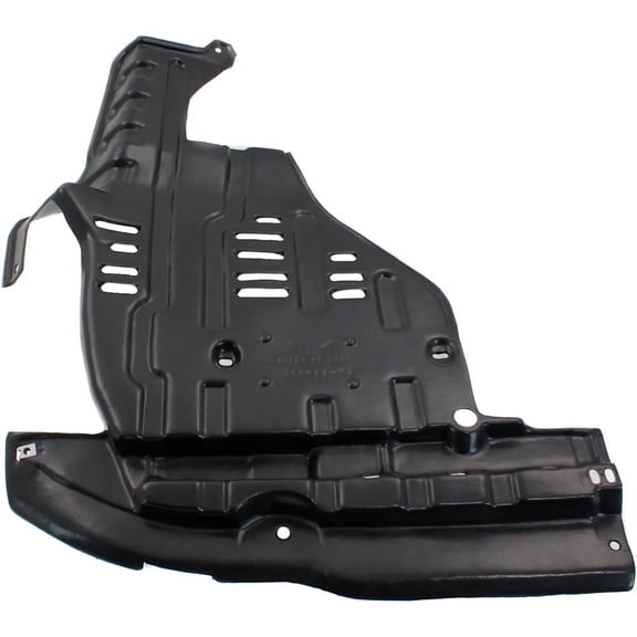 Fender Splash Shield Compatible with 2010-2013 Suzuki Sx4 Left Driver Side Plastic Guard 7239254L00 Under Engine Undercarriage Protection Road Debris Shield Bolt-On Fit Direct Fit