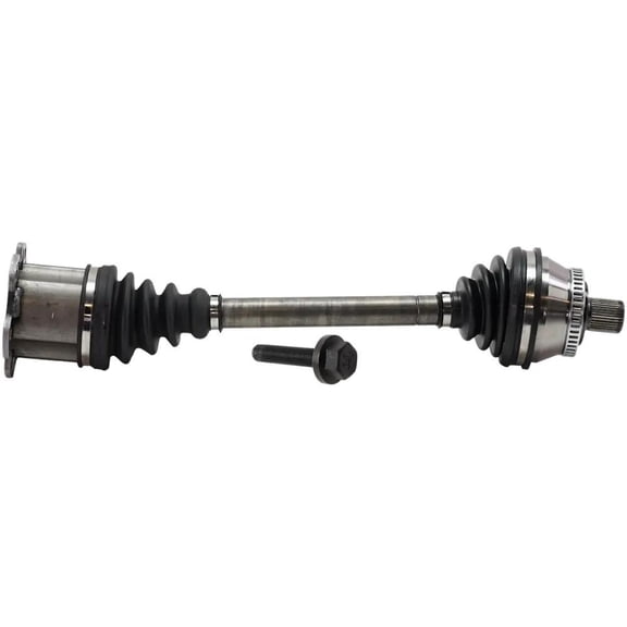 New Left Front Axle Assembly Compatible With Audi Allroad Quattro Base 8 Cyl 4.2L A6 Quattro Base 8 Cyl 4.2L S6 Avant 8 Cyl 4.2L RS6 Base 8 Cyl 4.2L 2000-2005 By RA28160032