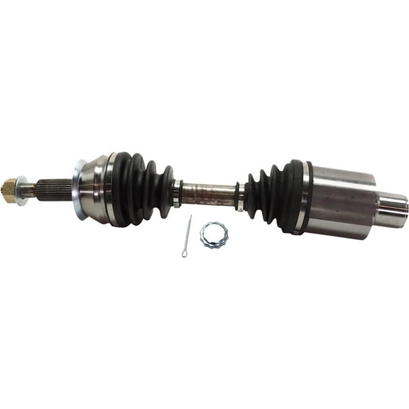 New Left Front Axle Assembly Compatible With Dodge Dakota Sport Plus 8 Cyl 4.7L Durango SLT 8 Cyl 5.9L Dakota SXT 6 Cyl 3.7L Dakota Sport 4 Cyl 2.5L 2001-2004 By RD28160014