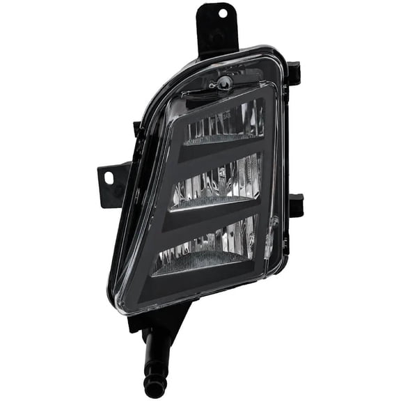 New Left Front Fog Light Compatible With Volkswagen GTI S 4 Cyl 2.0L Golf Sportwagen SE 4 Cyl 1.4L Golf Sportwagen Comfortline TDI 4 Cyl 2.0L 2015-2021 By VW2592139 5GM941699B