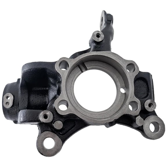 New Left Front Knuckle Compatible With Audi Volkswagen Rabbit Trendline 5 Cyl 2.5L Q3 Quattro Prestige 4 Cyl 2.0L Golf Highline 5 Cyl 2.5L 2005-2018 By 1K0407255AA 1K0407255N