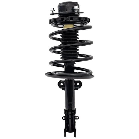 New Left Front Shock Absorber and Strut Assembly Compatible With Chrysler Dodge Plymouth Grand Caravan ES 6 Cyl 3.8L Voyager LE 6 Cyl 3.3L 1995-2000 By 4684681AB