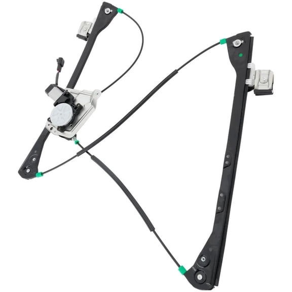 New Left Front Window Regulator With Motor Compatible With Buick Pontiac Rendezvous CX 6 Cyl 3.6L Rendezvous CXL Plus 6 Cyl 3.4L Rendezvous CX 6 Cyl 3.5L 2001-2007 WLR3020 11A404 384130
