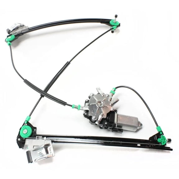 New Left Front Window Regulator With Motor Compatible With Chevrolet Corvette 50th Anniversary Edition Pace Car 8 Cyl 5.7L 1997-2004 By GM1350156 10344131