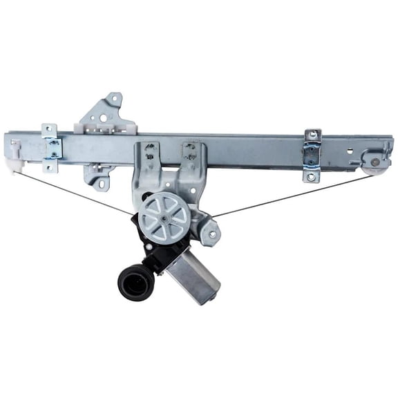 New OEM Replacement Left Front Window Regulator With Motor Compatible With Nissan Maxima Platinum 6 Cyl 3.5L Maxima 40th Anniversary Edition 6 Cyl 3.5L 2016-2023 By 807214RA0A