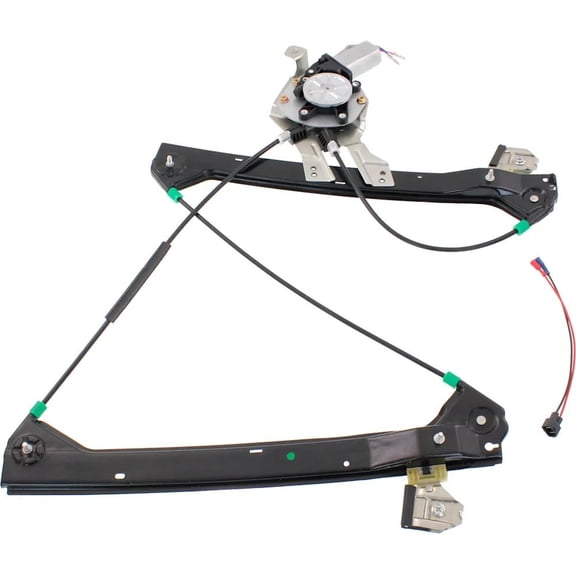 New Left Front Window Regulator With Motor Compatible With Saab 9-3 2.0T 4 Cyl 2.0L 9-3 Vector 4 Cyl 2.0L Linear SE Aero 2003-2007 12755683
