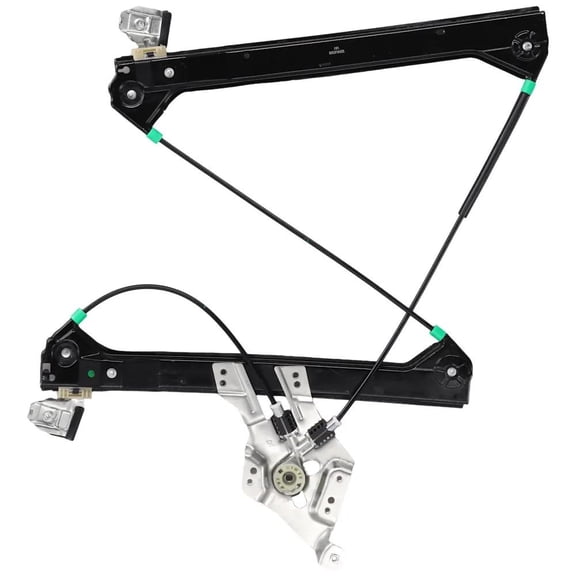 New Left Front Window Regulator Without Motor Compatible With Saab 9-3 Aero 6 Cyl 2.8L 9-3 Linear 4 Cyl 2.0L 9-3 Arc 4 Cyl 2.0L 9-3 SE 4 Cyl 2.0L 2003-2011 By SB1350100 12793728