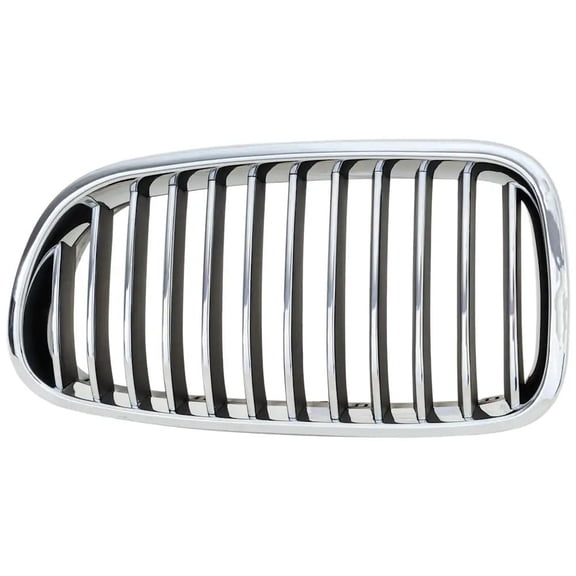 New Left Grille Assembly Compatible With Bmw 528i Base 4 Cyl 2.0L 528i xDrive Base 4 Cyl 2.0L 528i Base 6 Cyl 3.0L 535i xDrive Base 6 Cyl 3.0L 2011-2013 By BM1200196 51137203649