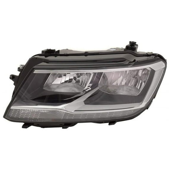 New Left Halogen Headlight Compatible With Volkswagen Tiguan Edicion Limitada Sport Utility 4 Door 1.4L 2018 2019 2020 2021 By Part Number 5Nl941005 5Nl-941-005 5Nl 941 005 Vw2502169