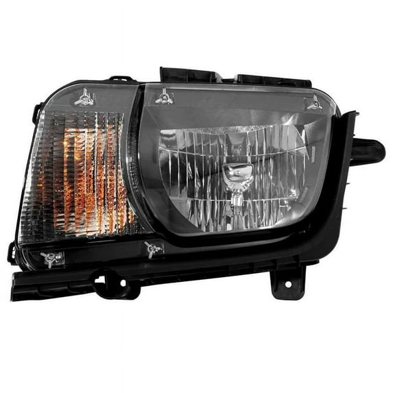 New Left Halogen Headlight Compatible With Chevrolet Camaro Ls 2Ss Coupe 2010-2013 by Part Number 22959917 22959917 GM2502346