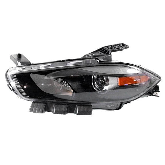 New Left Halogen Headlight Compatible With Dodge Dart Limited Aero Sedan STX SE GT 2013 2014 2015 By Part Numbers 68085141AL CH2502240