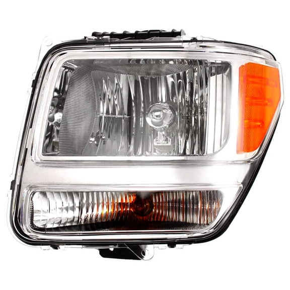 New Left Halogen Headlight Compatible With Dodge Nitro Heat Sport 2010-2011 by Part Number 55157225AD CH2502177