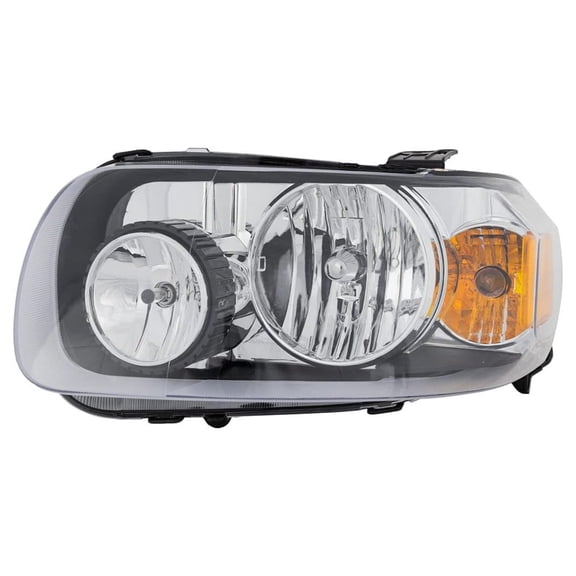 New Left Halogen Headlight Compatible With Ford Escape Limited Sport Utility 4 Door 3.0L 2005 2006 2007 By Part Number 7L8Z13008D