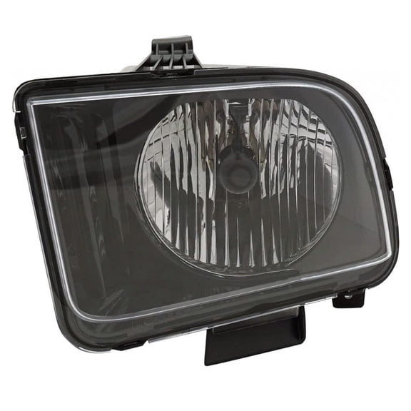 New Left Halogen Headlight Compatible With Ford Mustang Gt Convertible 2 Door 4.6L 2005 2006 By Part Number 4R3Z13008Ab