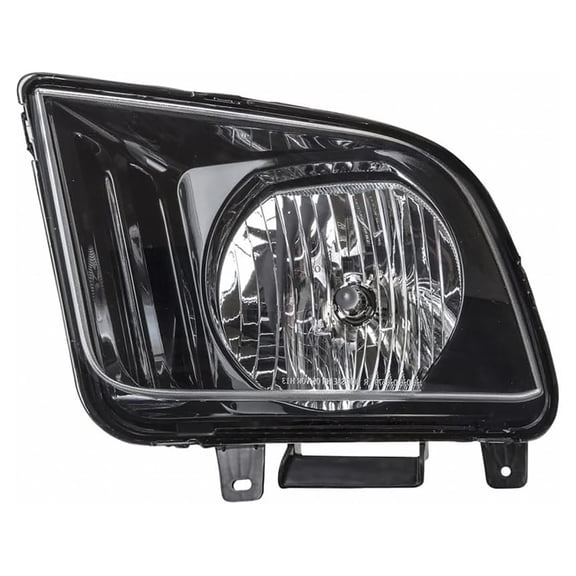 New Left Halogen Headlight Compatible With Ford Mustang Gt Equipado Base Convertible Coupe 2007 2008 2009 By Part Number Fo2502231