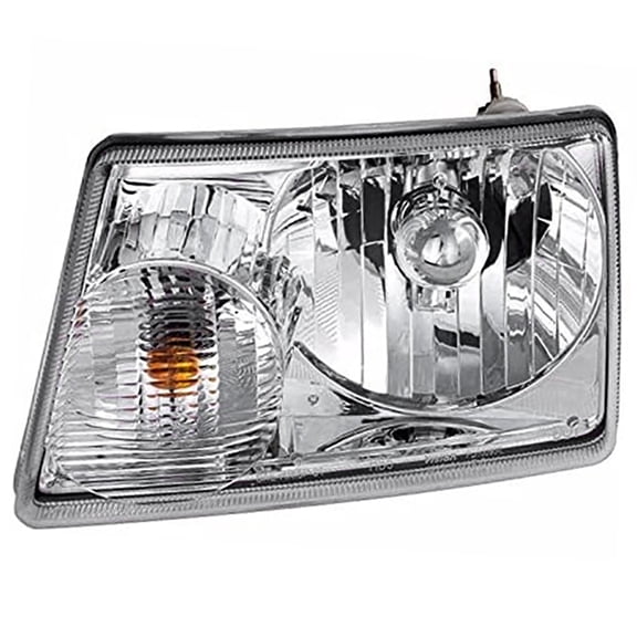 New Left Halogen Headlight Compatible With Ford Ranger Stx Extended Cab Pickup 4 Door 2.3L 3.0L 4.0L 2005 2006 2007 By Part Number 6L5Z13008Ba