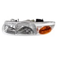 thumbnail image 1 of New Left Halogen Headlight Compatible With Saturn Sl2 Base Sedan 1.9L 2000 2001 2002 By Part Number 21112455, 1 of 2