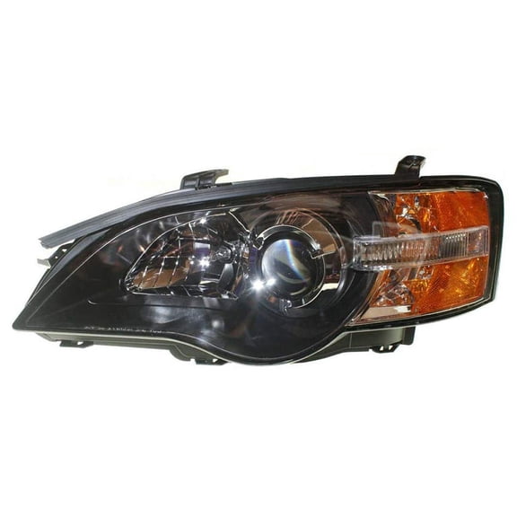 Driver Side Headlight Assembly Compatible with 2005 Subaru Legacy GT i Limited Outback XT R VDC 2.5L 3.0L Boxer Halogen Not Included 84001AG11B 84001-AG11B SU2502103
