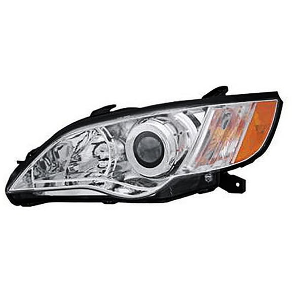 Left Driver Headlight Assembly Compatible with 2008-2009 Subaru Outback 2.5i L.L. Bean Special Edition 2.5L EJ253 SOHC Boxer I4 175HP AWD High Low Beam Halogen Included 84001-AG53B