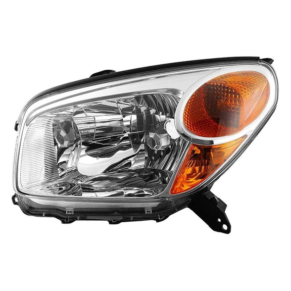 New Left Halogen Headlight Compatible With Toyota Rav4 Base L Sport 2004 2005 By Part Numbers 8110642280 TO2518103