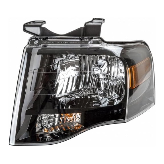 New Headlight Compatible with Ford Expedition Left Front 2007-2010 EL Max King Ranch Limited Eddie Bauer XLT 2014 SSV 5.4L Triton V8 7L1Z-13008-DB 7L1Z13008DB FO2502227 Clear SOHC 310HP