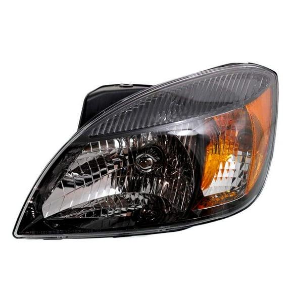 OEM Grade Headlight Compatible with 2010-2011 Kia Rio Sedan Rio5 Hatchback LX SX 1.6L I4 Left Driver Side Type 2 Amber Reflector H4 Halogen KI2502153 92101-1G610 921011G610 DOHC