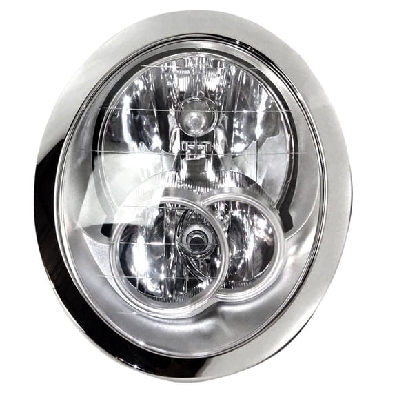 New Left Halogen Headlight Is Compatible With Mini Cooper S Base Hatchback 2005-2008 by Part Number 63-12-7-198-733 63127198733 MC2502102